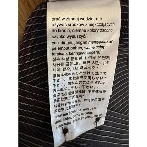 Calvin Klein slim fit infinite cool non iron button up long sleeve medium stripe - Picture 14 of 16